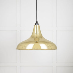 From the Anvil Smooth Brass Frankley Pendant Ceiling Light