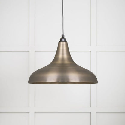 From the Anvil Aged Brass Frankley Pendant Ceiling Light