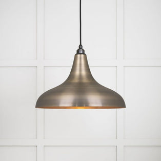 From the Anvil Aged Brass Frankley Pendant Ceiling Light