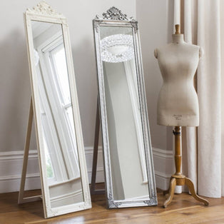 Lambeth 45x179cm Cheval Silver Mirror