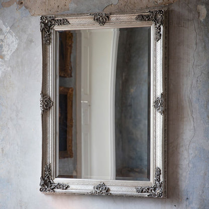 Abbey 110x79cm Silver Mirror