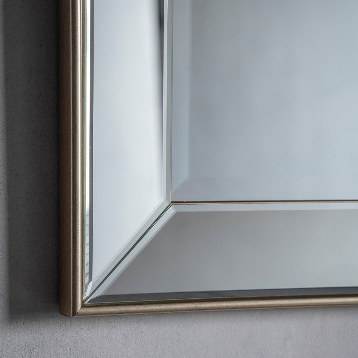 Kinsella 80x60cm Silver Mirror