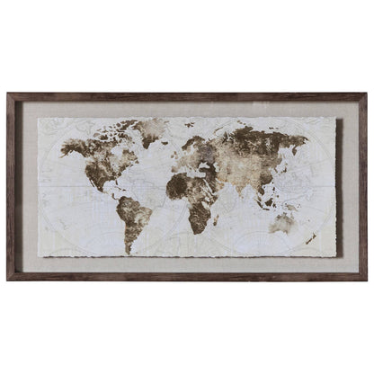 World Map Wall Art