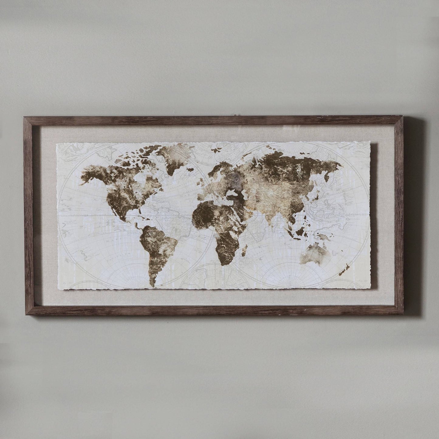 World Map Wall Art