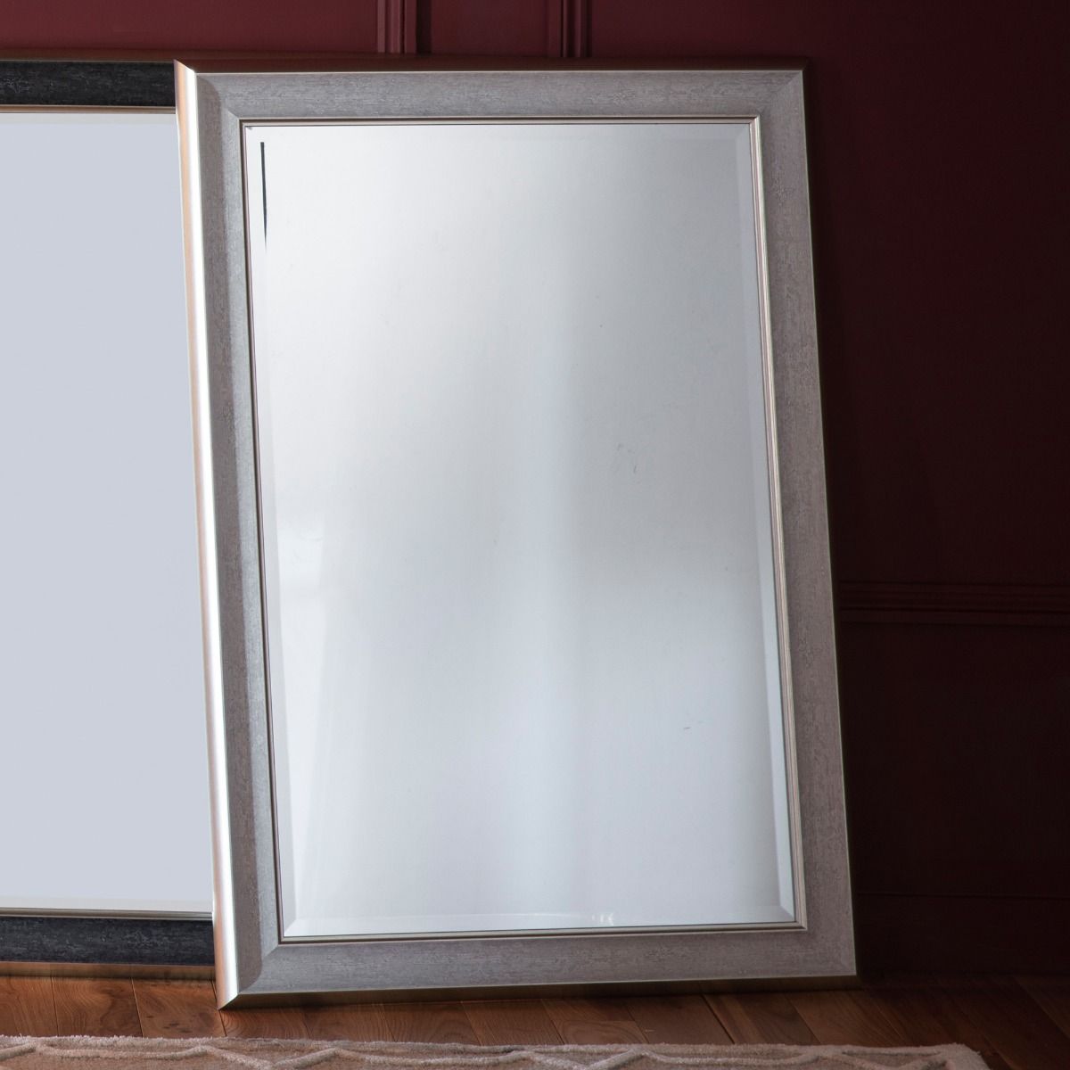 Freeman 75x105cm Antique White Mirror