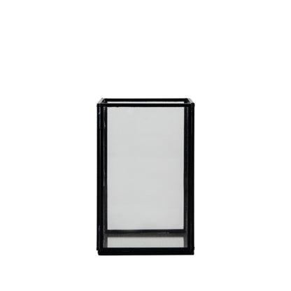 Hadiza Small Black Candle Holder
