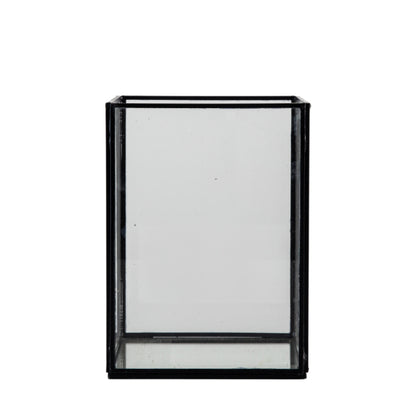 HADIZA CANDLE HOLDER BLACK MED