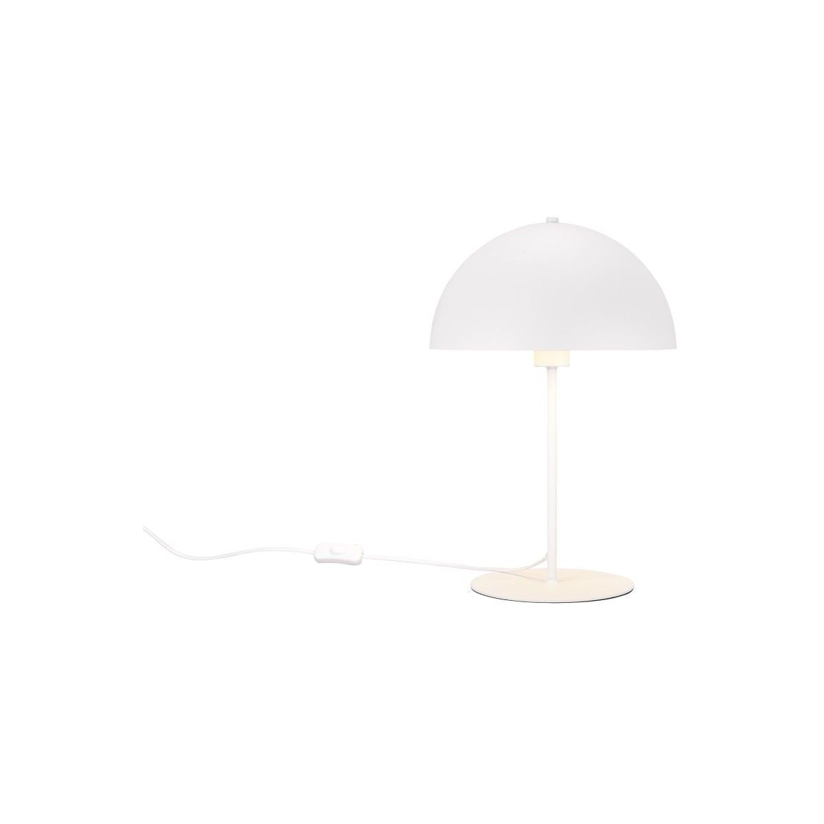 Nola Matt White Table Lamp