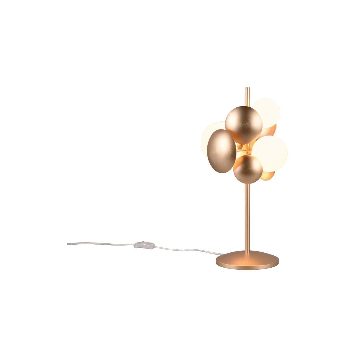 Bubble 3 Light Gold Table Lamp