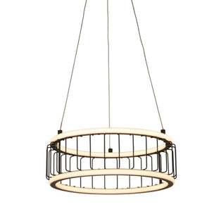 Circolo Black LED Pendant Ceiling Light