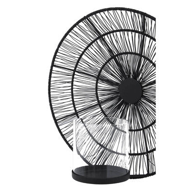 Black Wire Wall Sconce Candle Holder