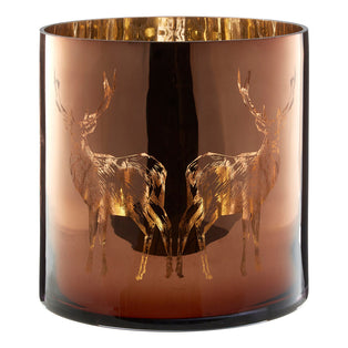 Stag Brown Candle Holder - Medium