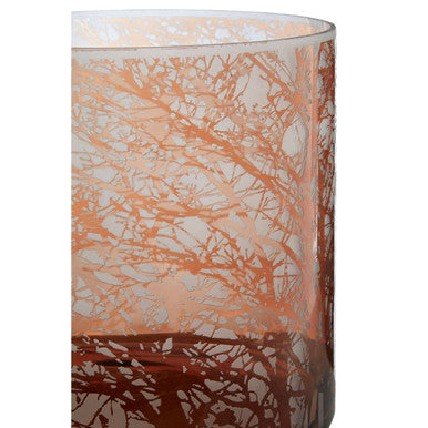 Medium Glass Hurricane Candle Holder