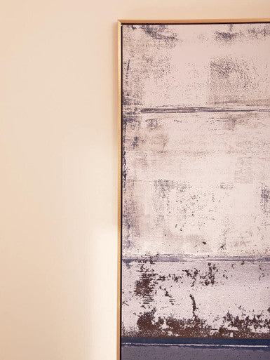 Grey and Gold Foil Wall Art | Astratto