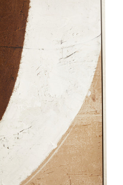 Brown and Natural Textured Wall Art | Astratto