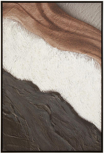 Earthy Tones Textured Wall Art | Astratto