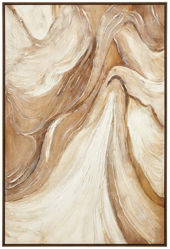 Neutral Abstract Textured Wall Art | Astratto
