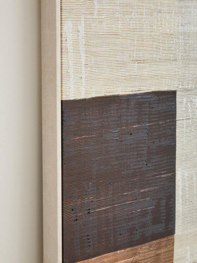Neutral Abstract Textured Canvas Wall Art | Astratto