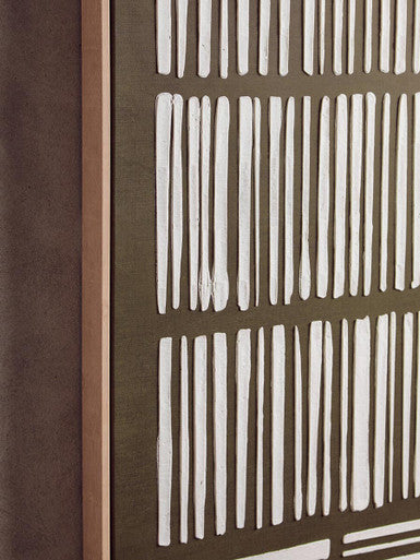 Green and Natural Textured Canvas Wall Art | Astratto