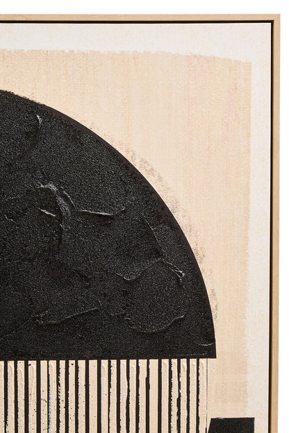 Black and Cream Wall Art | Astratto