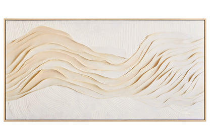 Cream Textured Wall Art