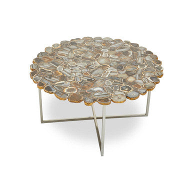 Rabia Natural Agate Coffee Table