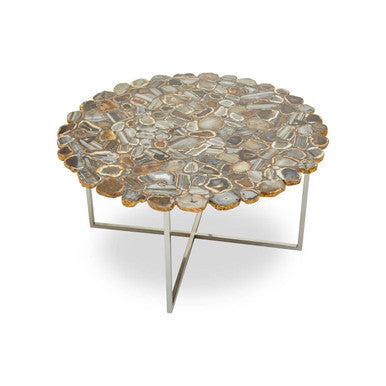 Rabia Natural Agate Coffee Table