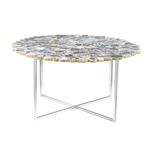Rabia Natural Agate Coffee Table