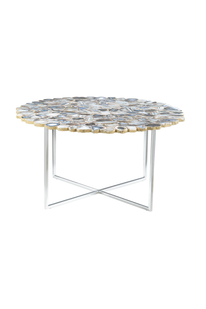 Rabia Natural Agate Coffee Table