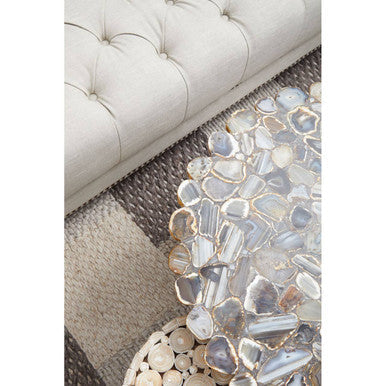 Rabia Natural Agate Coffee Table