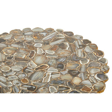 Rabia Natural Agate Coffee Table