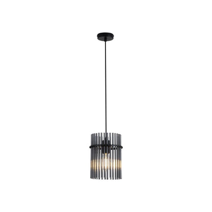 Swizzle 1-Light Matte Black Pendant