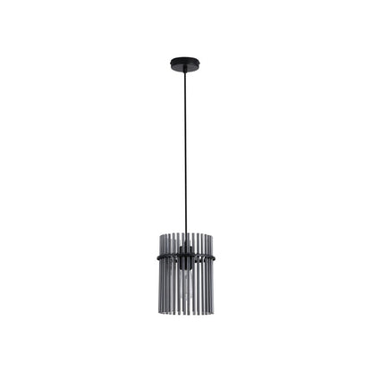 Swizzle 1-Light Matte Black Pendant