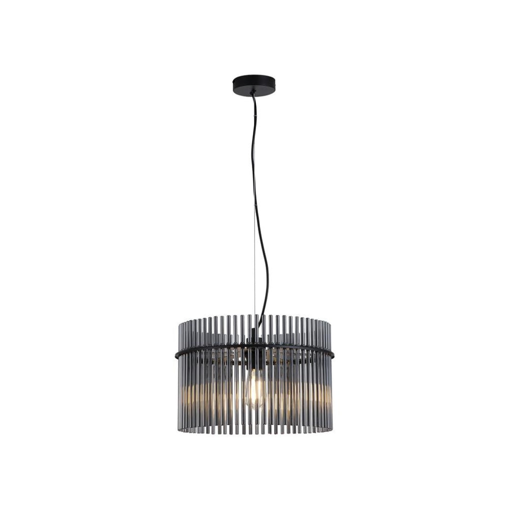 Swizzle 1-Light Matte Black Pendant