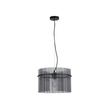 Swizzle 1-Light Matte Black Pendant