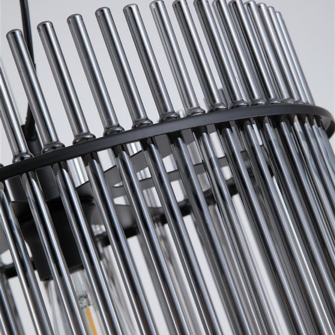 Swizzle 1-Light Matte Black Pendant