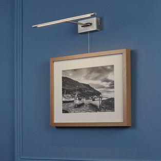 Polished Chrome LED Picture Wall Light