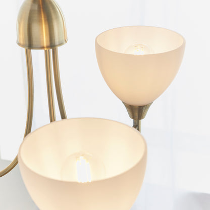 Alton 3 Light Pendant Antique Brass