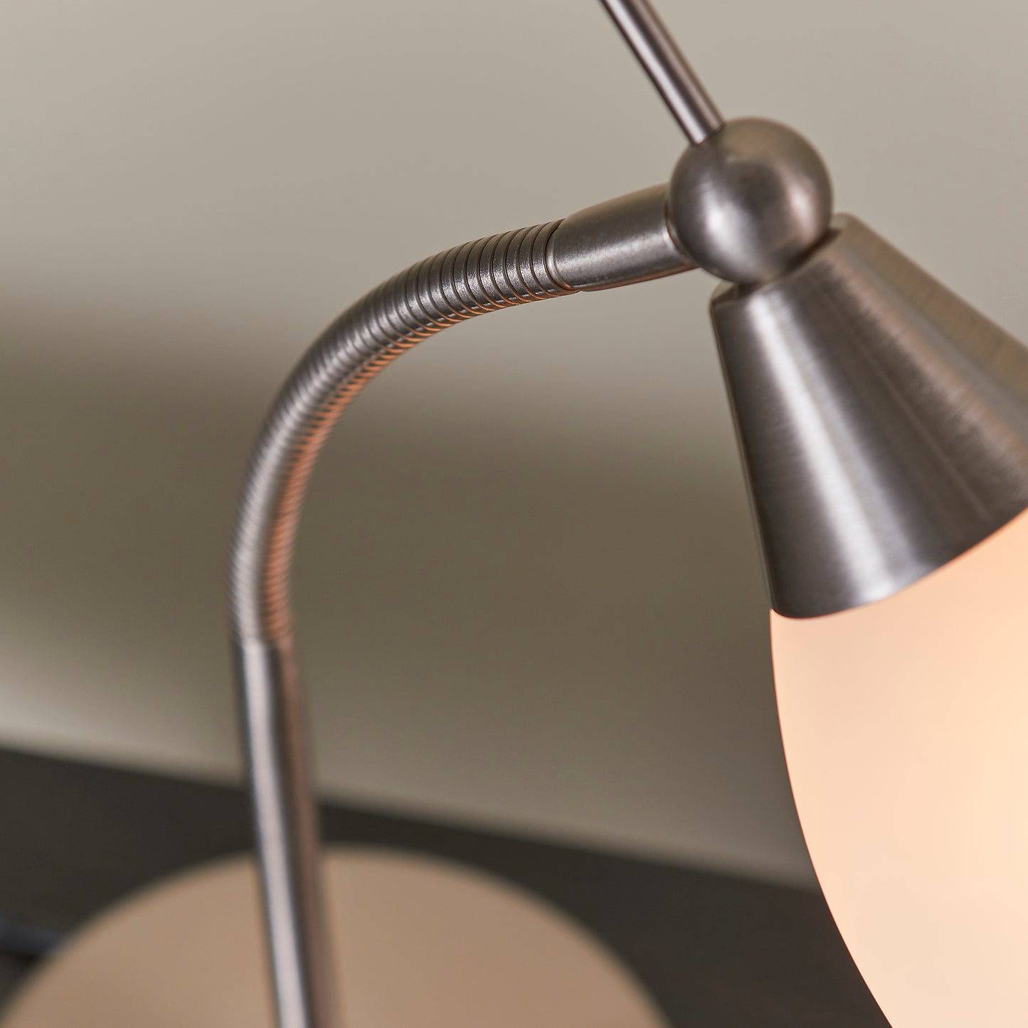 Range Touch Task Table Lamp Satin Chrome