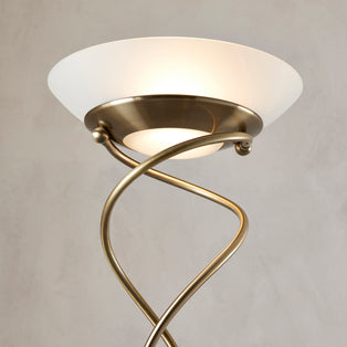 Monaco Mother & Child Floor Lamp Antique Brass