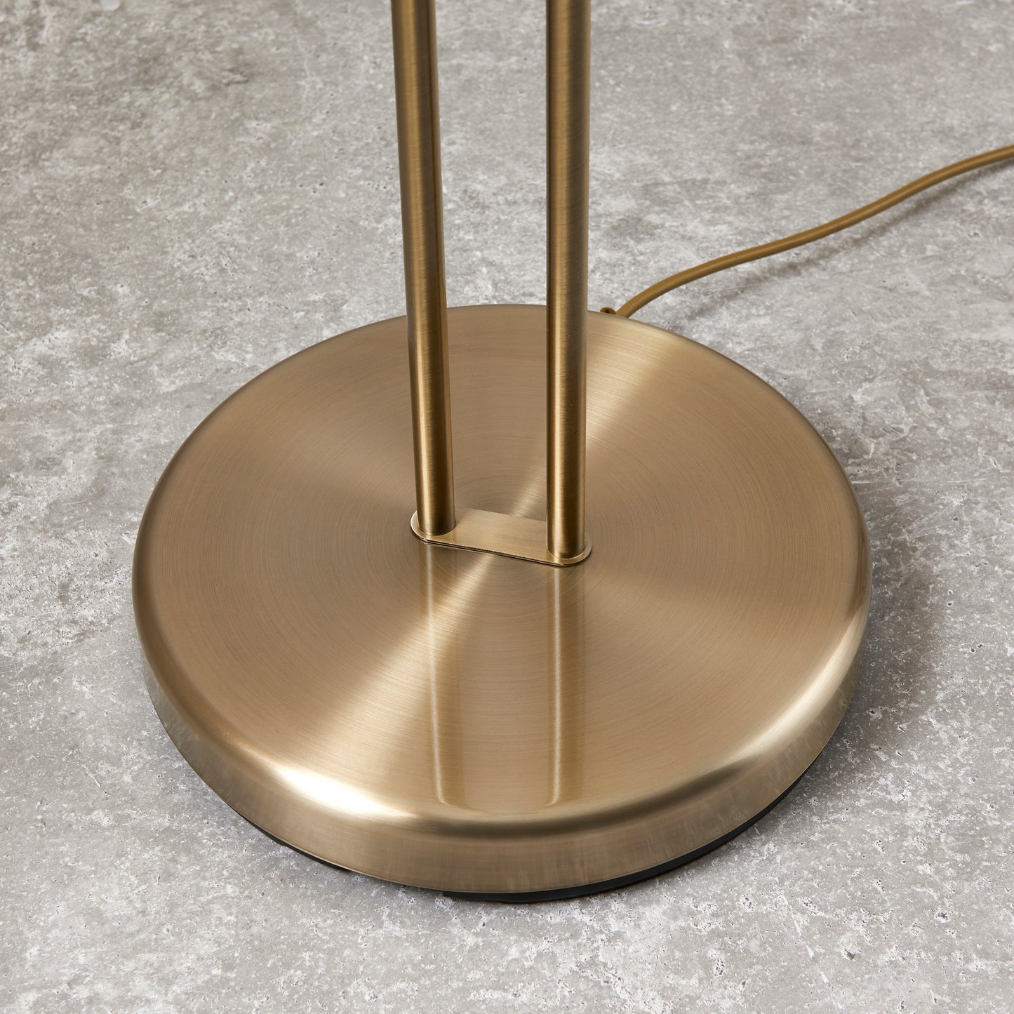 Monaco Mother & Child Floor Lamp Antique Brass