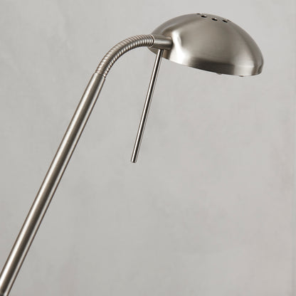 Monaco Mother & Child Floor Lamp Satin Chrome