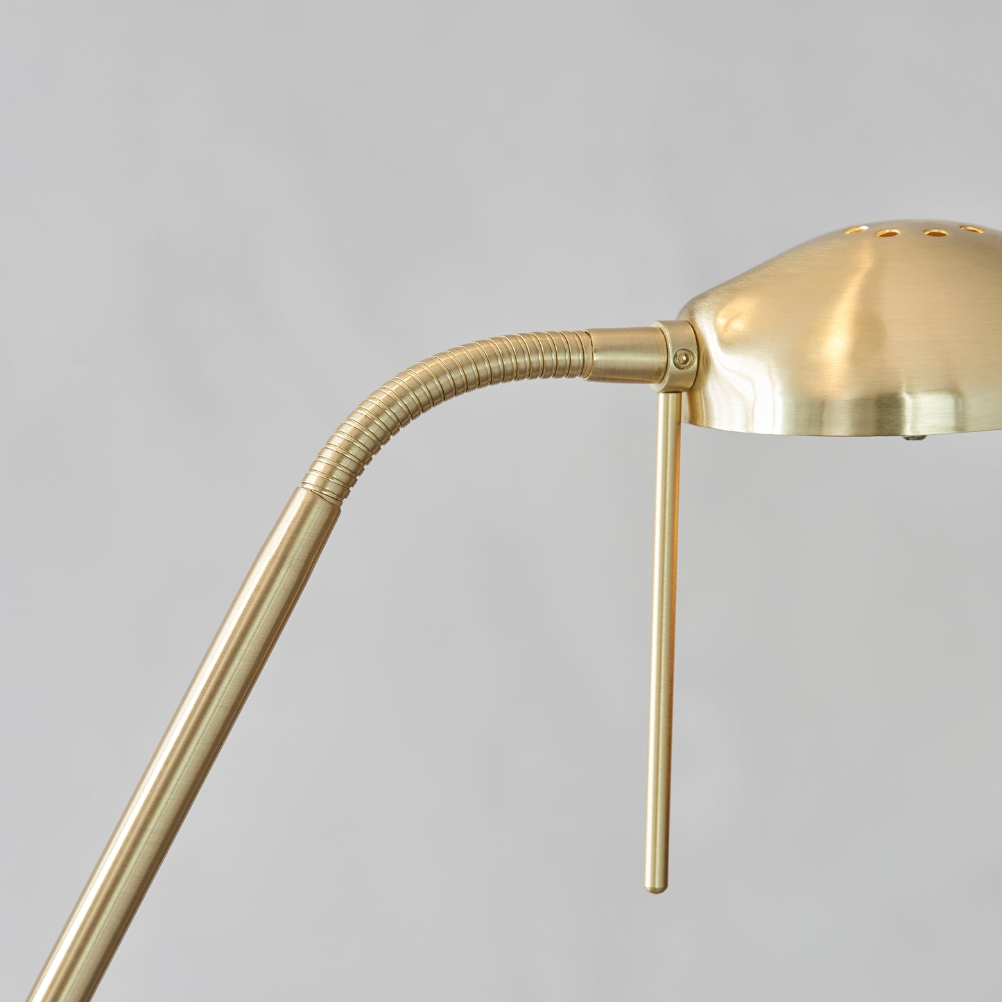 Rome Mother & Child Floor Lamp Satin Brass