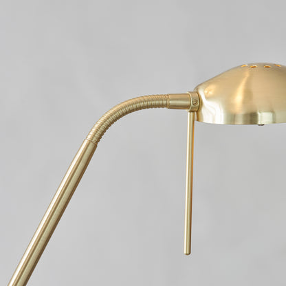 Rome Mother & Child Floor Lamp Satin Brass