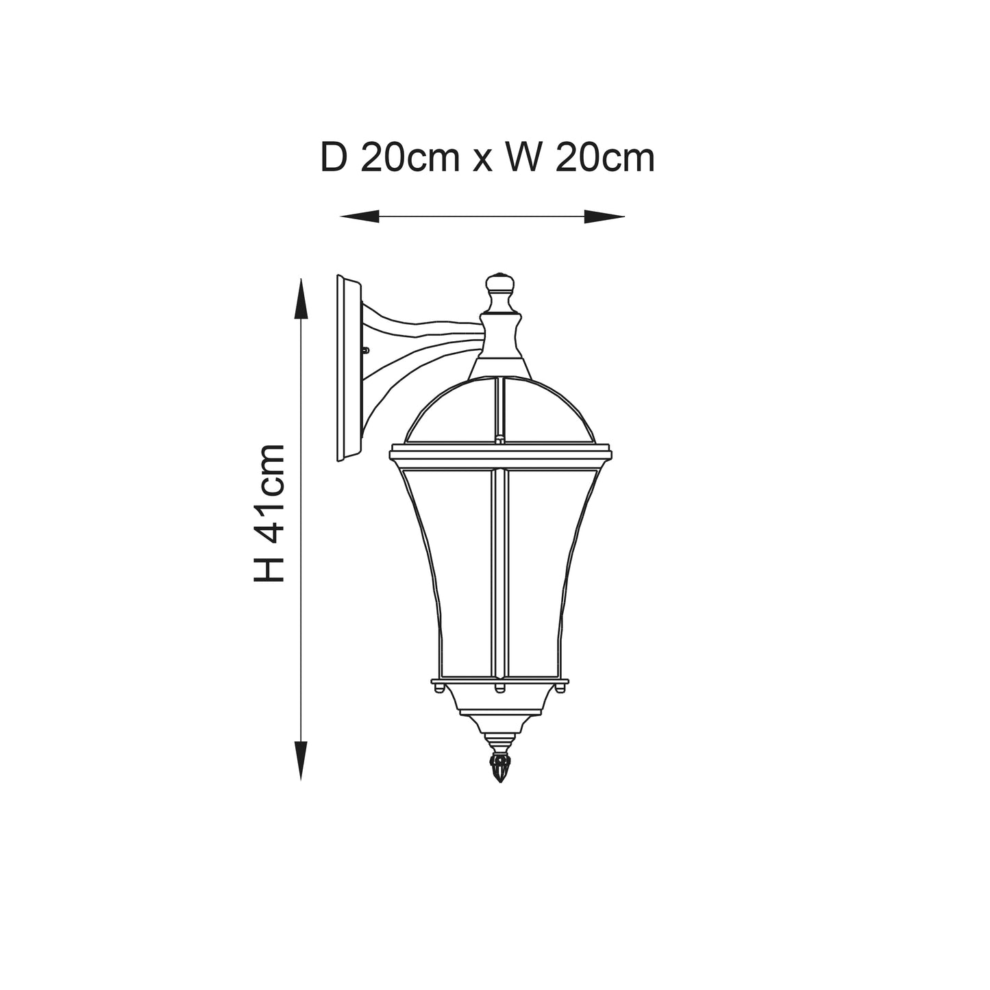 Drayton Downlight Wall Light