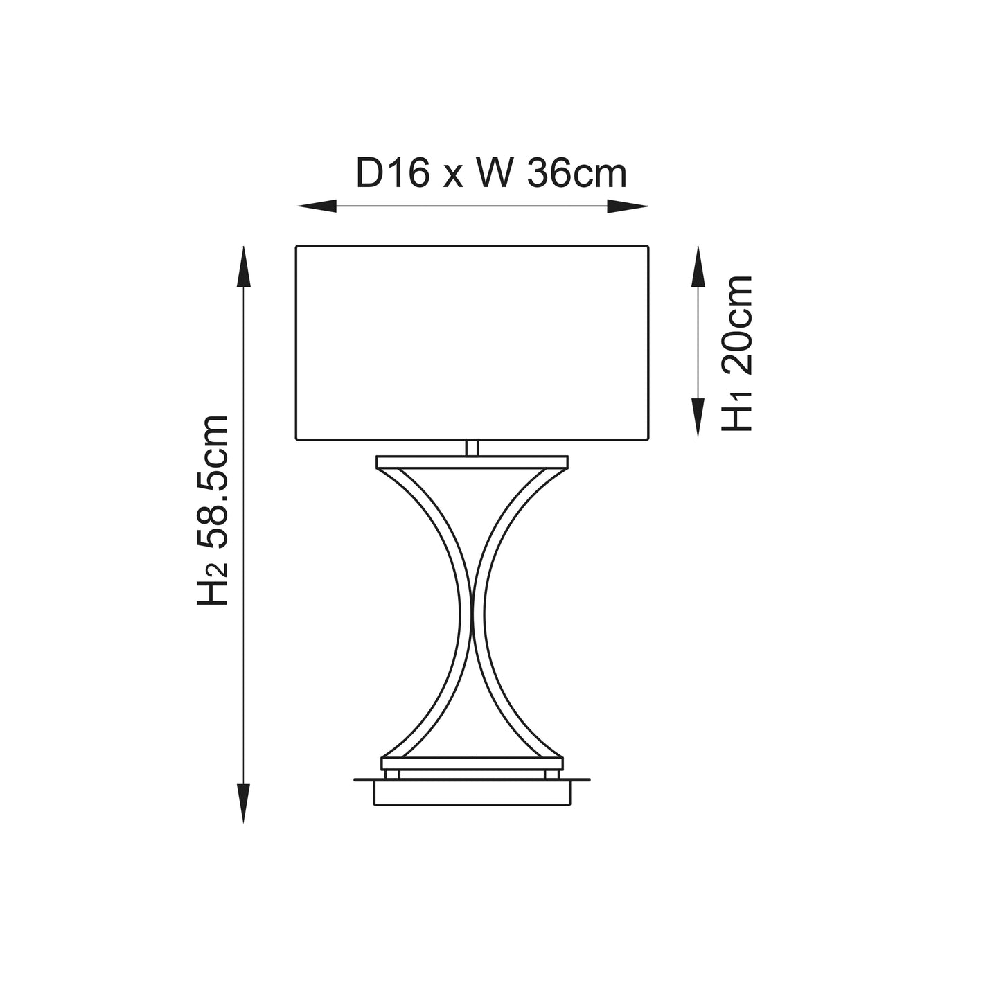 Epalle 1 Light Table Lamp
