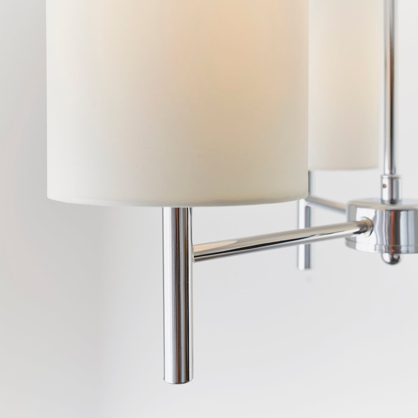 Brio 3 Light Semi Flush Chrome