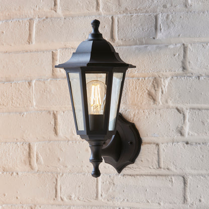 Bayswater 1 Light Wall Light Black