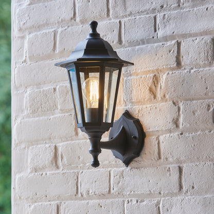 Bayswater 1 Light Wall Light Black