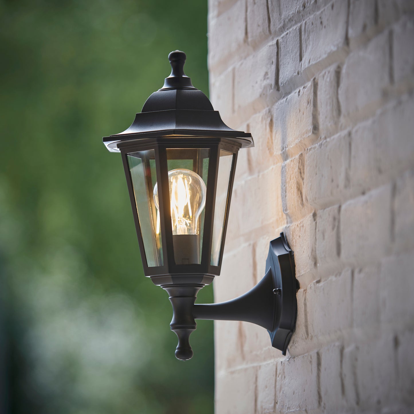 Bayswater 1 Light Wall Light Black